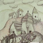 Болотаева Фатима, 13 лет, «Отголоски прошлого», Детская художественная школа, Республика Северная Осетия-Алания, Пригородный р-н, с. Октябрьское, пед. Теблова М.А.