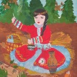 Давыдова Кристина, 9 лет «Бесстрашная Татья», гуашь, преп. Лобанова В.Н.
