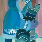 Калинина Анна, 11 лет «Хант – охотник», гуашь МБОУ ДОД «Детская школа искусств № 1», г. Сургут, преп. Юхтина Н.Я.