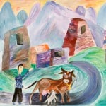 Теблоева Милена, 12 лет, «Родное село», РСО Алания, преп. Теблова  М.А.