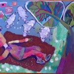 Панькина Екатерина, 9 лет, «Пастух на привале», гуашь, РСО – Алания, с. Октябрьское, преп. Теблоева М.А.